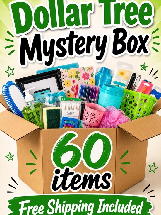 Dollar Tree Other - Dollar Tree Mystery Box - 60 Items